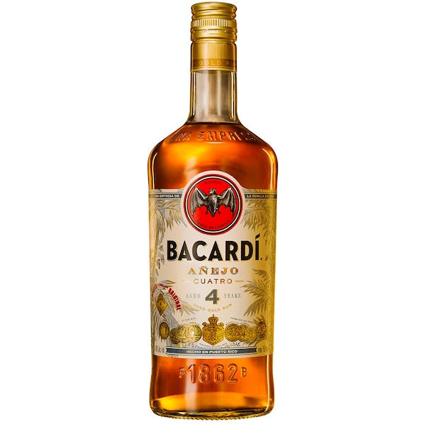 Bacardi 4 Year Anejo Cuatro Rum