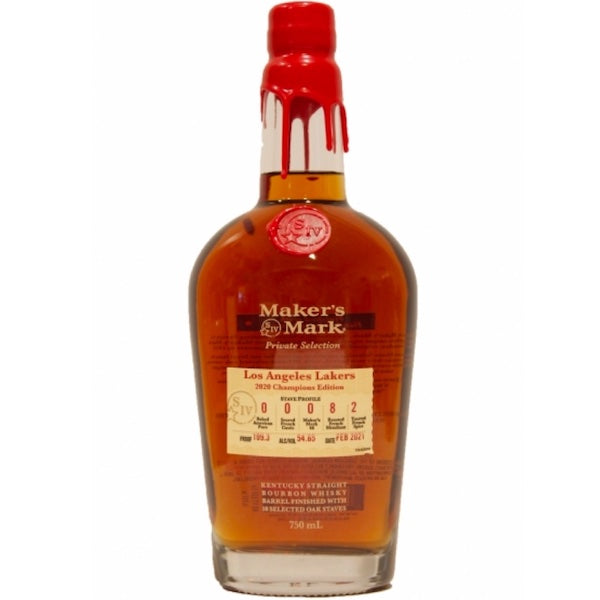 Maker's Mark Los Angeles Lakers Champions Edition Kentucky Straight Whiskey