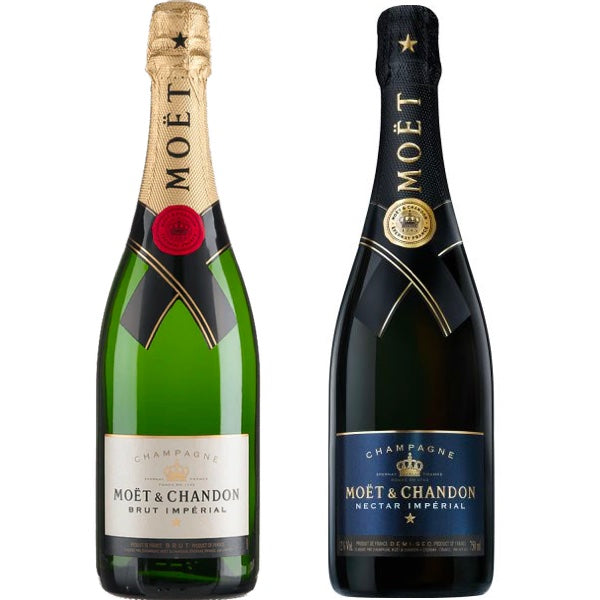 Moët & Chandon Nectar Impérial and Brut Imperial Champagne Bundle