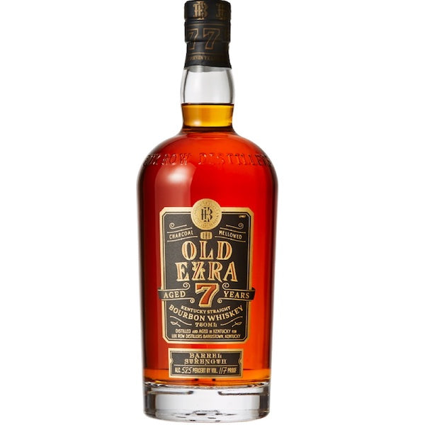 Old Ezra 7 Year Barrel Strength Bourbon Whiskey