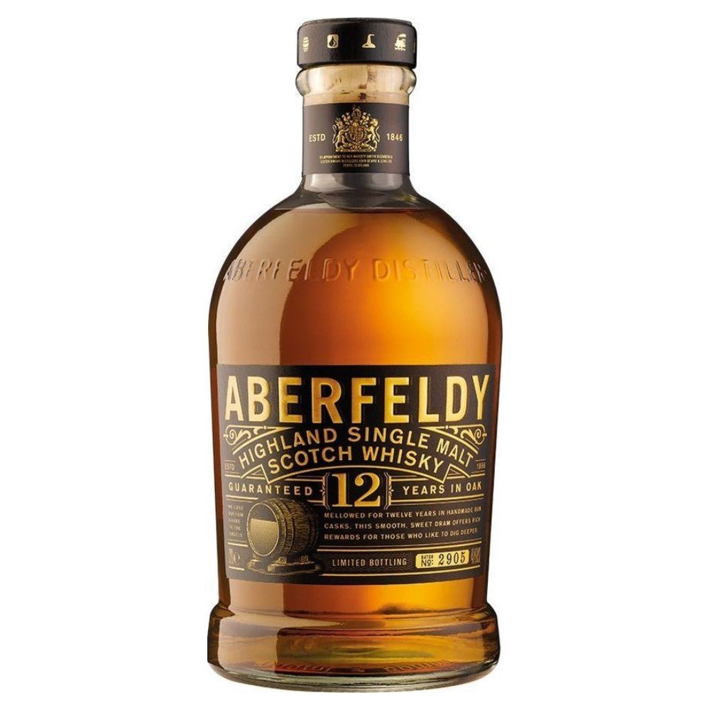 Aberfeldy 12 Year Old Single Malt Scotch Whiskey - LiquorToU