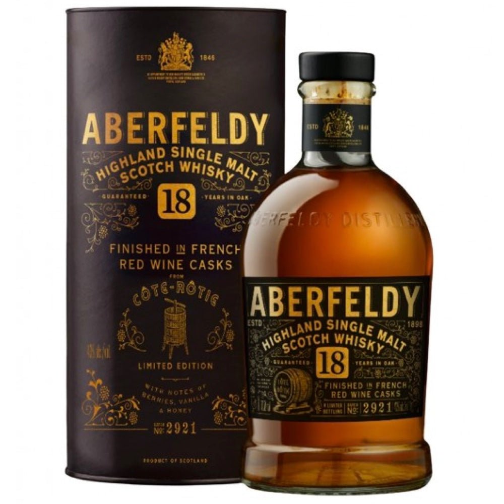 Aberfeldy Limited Release 18 Year Single Malt Scotch Whisky - LiquorToU