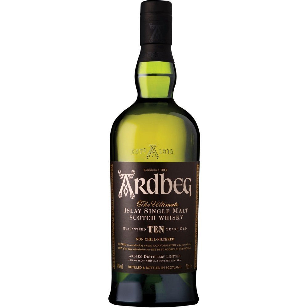 Ardbeg 10 Year Old Single Malt Scotch Whisky - LiquorToU