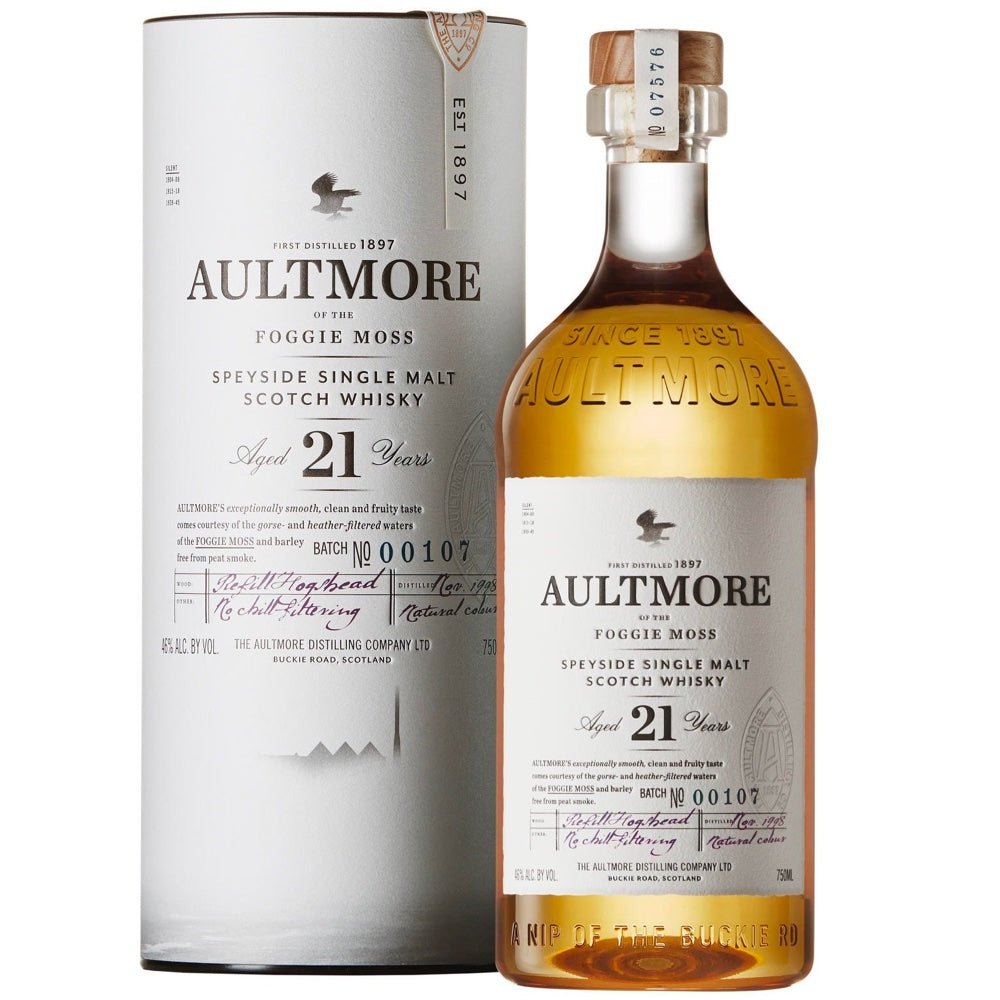 Aultmore 21 Year Single Malt Scotch Whisky - LiquorToU