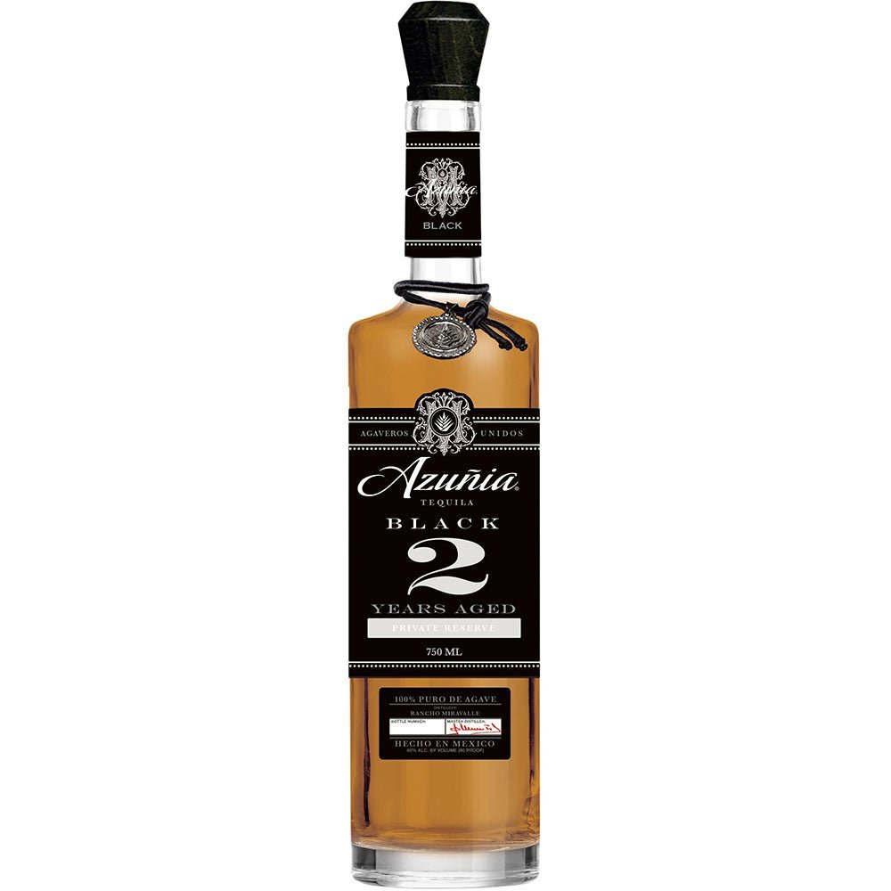 Azunia Black 2 Years, Extra Aged Private Reserve Añejo Tequila - LiquorToU