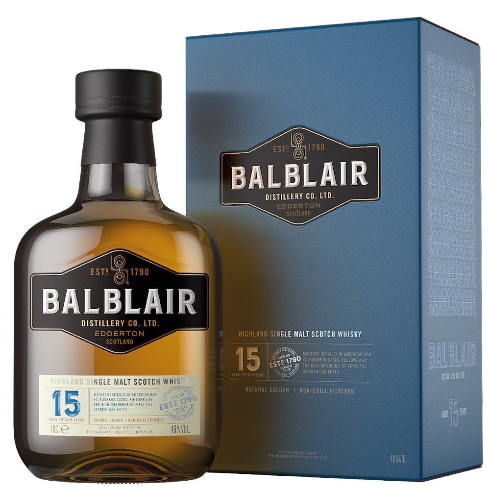 Balblair15 Year Island Single Malt Scotch Whisky - LiquorToU