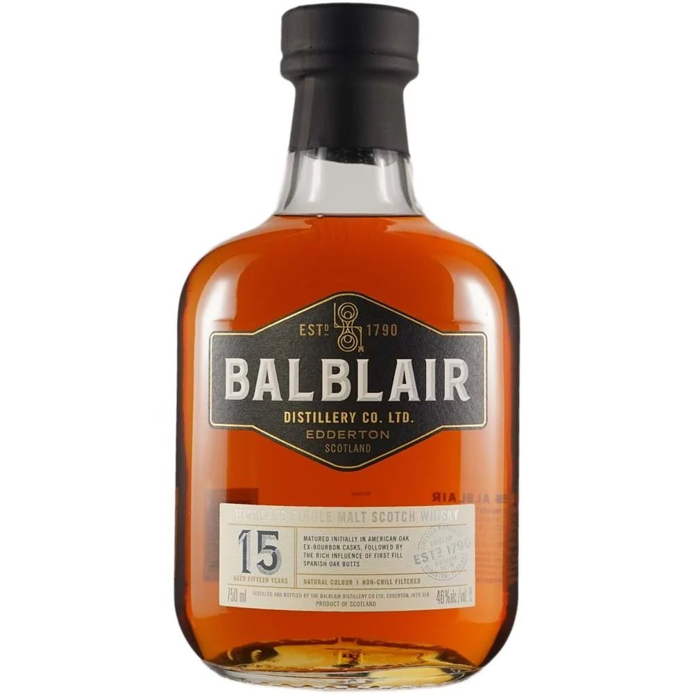 Balblair15 Year Island Single Malt Scotch Whisky - LiquorToU