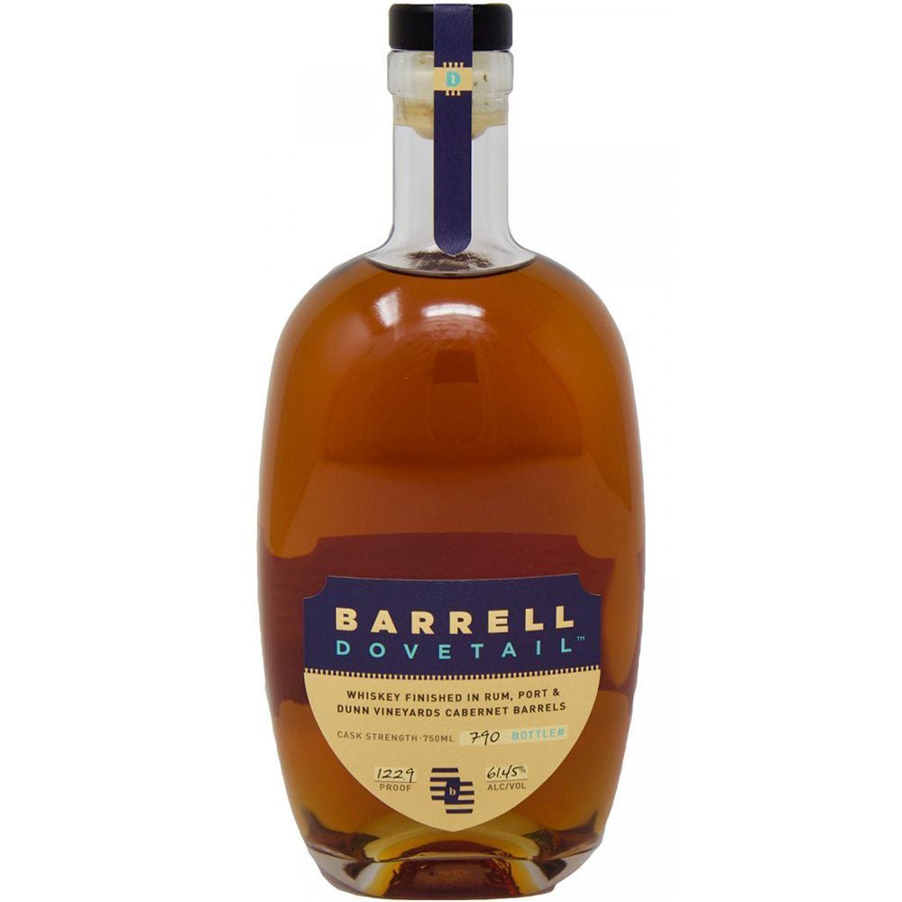 Barrell Dovetail Finished In Rum, Port & Cab Barrells Whiskey - LiquorToU