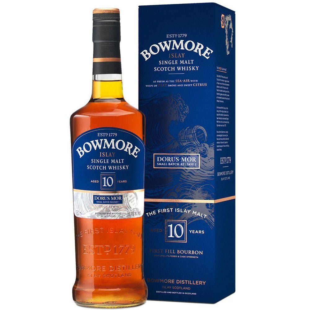 Bowmore 10 Year Islay Single Malt Scotch Whisky - LiquorToU