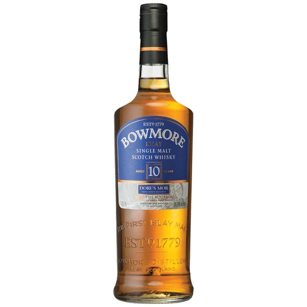 Bowmore 10 Year Islay Single Malt Scotch Whisky - LiquorToU