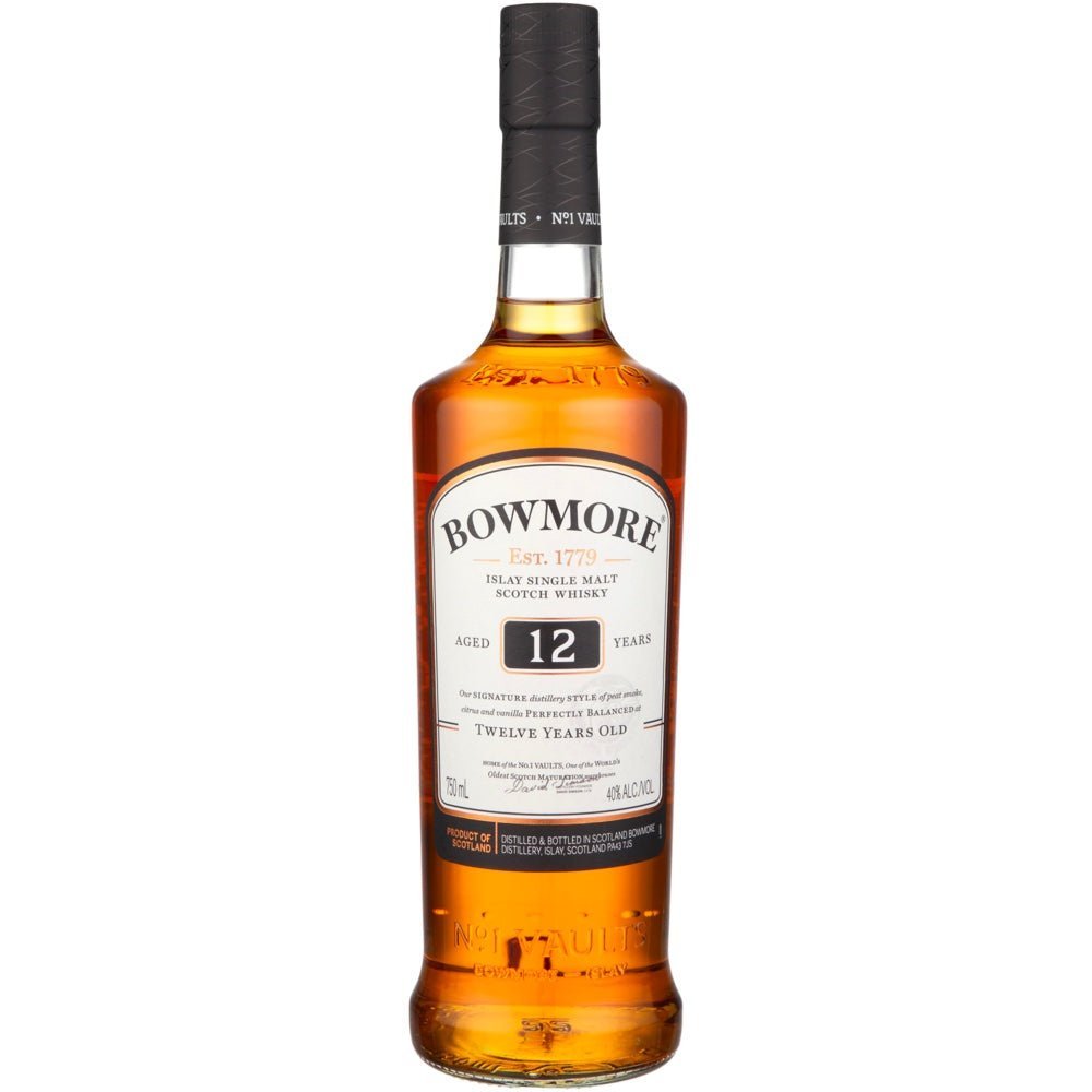 Bowmore 12 Year Single Malt Scotch Whisky - LiquorToU