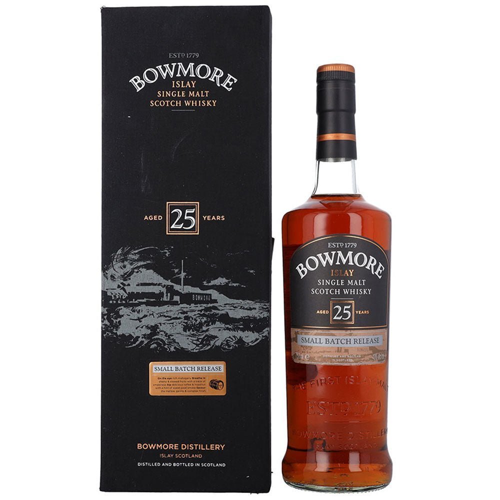 Bowmore 25 Year Islay Single Malt Scotch Whisky - LiquorToU