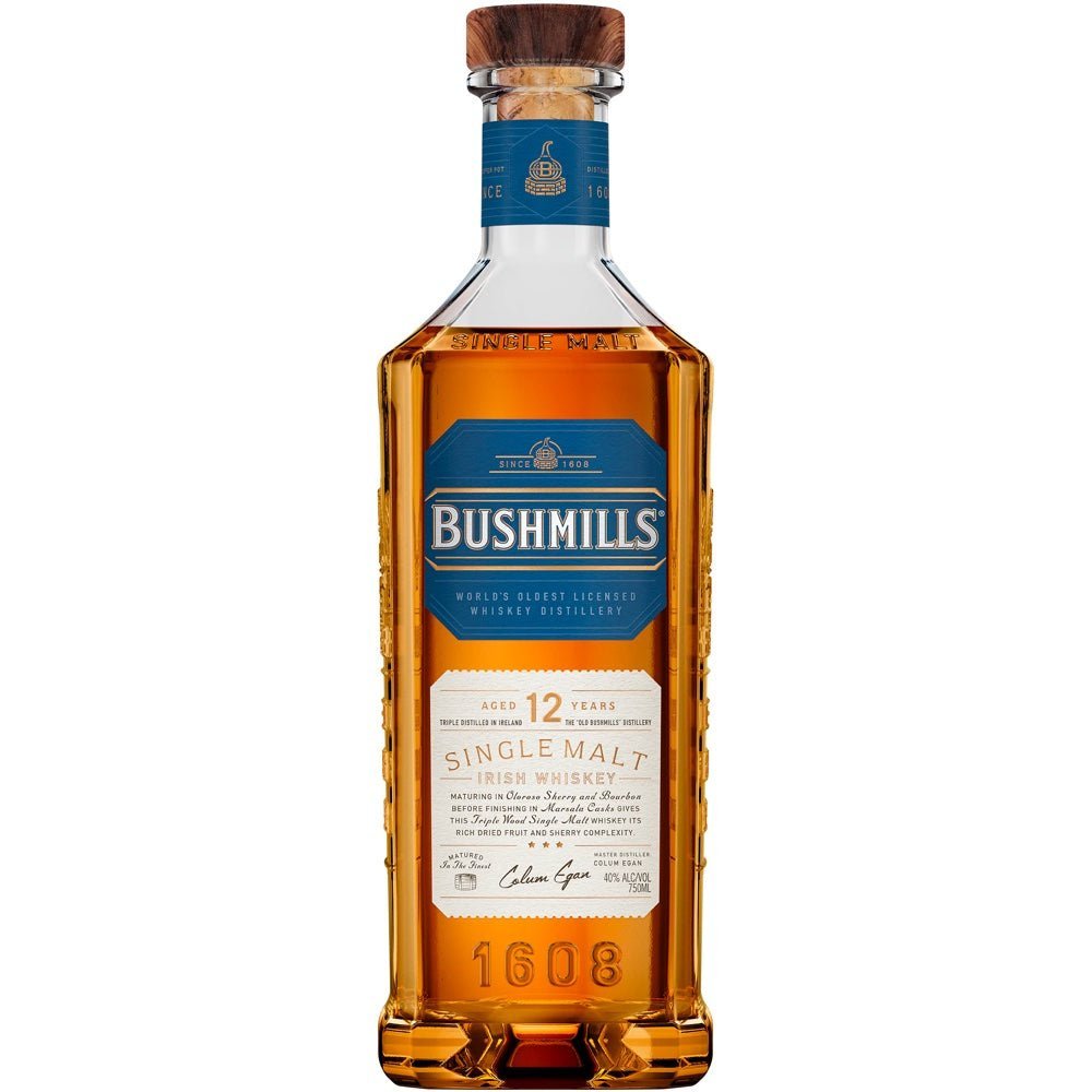Bushmills 12 Year Irish Whiskey - LiquorToU