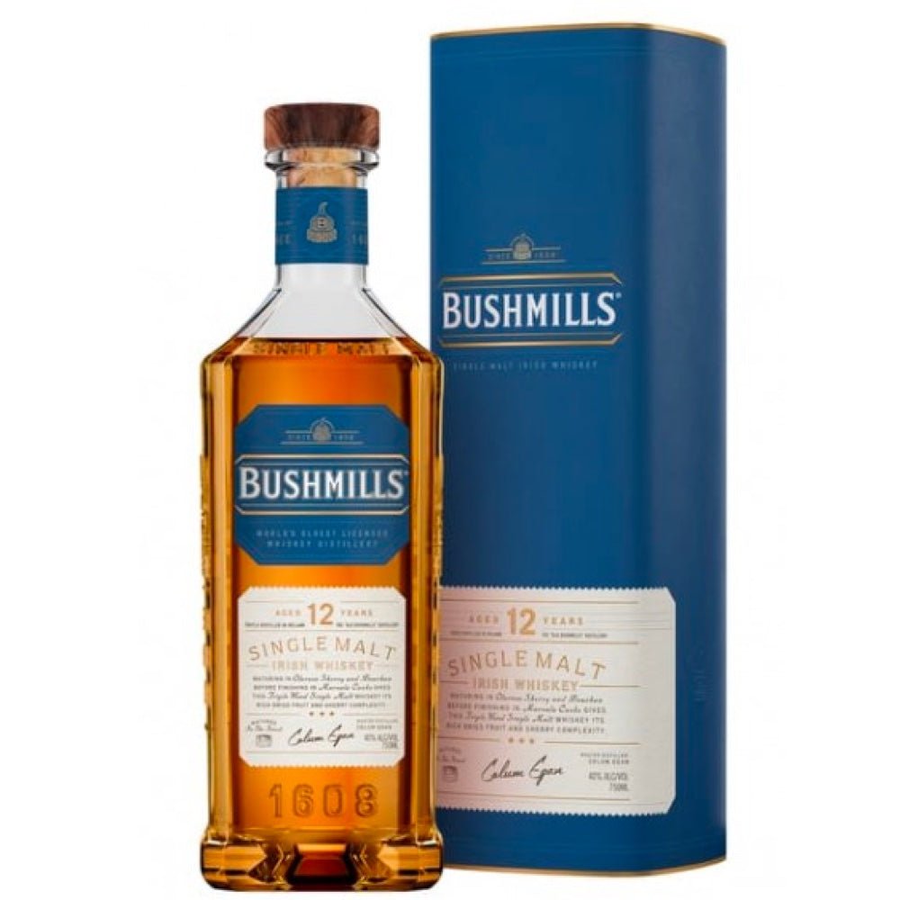 Bushmills 12 Year Irish Whiskey - LiquorToU