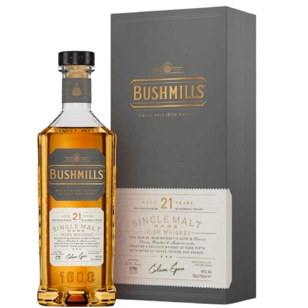 Bushmills 21 Year Old Single Malt Irish Whiskey - LiquorToU