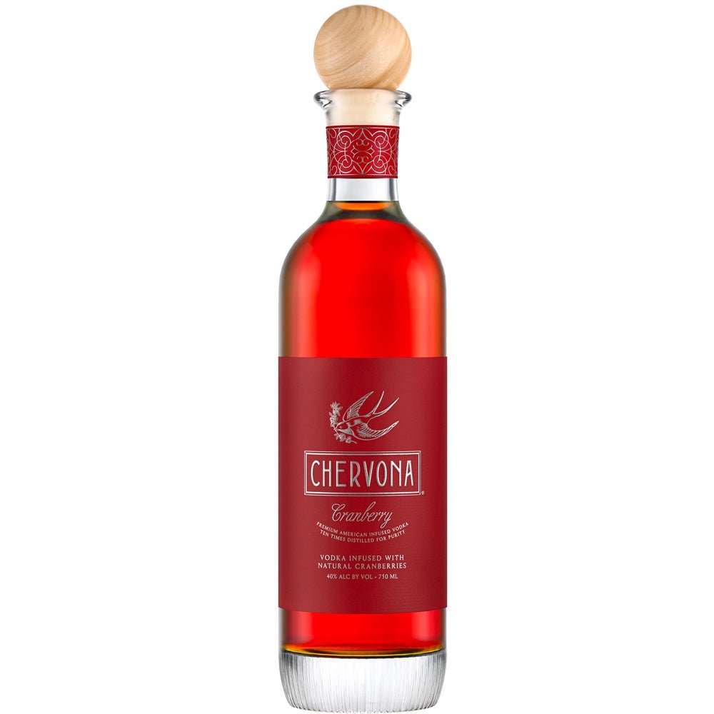 Chervona Cranberry Infused Premium American Vodka - LiquorToU