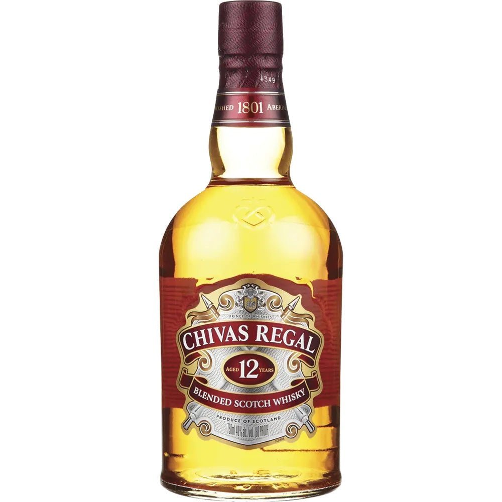 Chivas Regal 12 Year Old Scotch Whiskey - LiquorToU