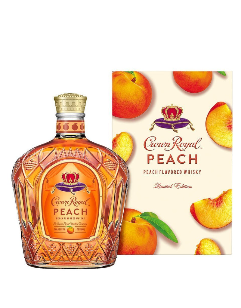 Crown Royal Peach Flavored Canadian Whisky - LiquorToU