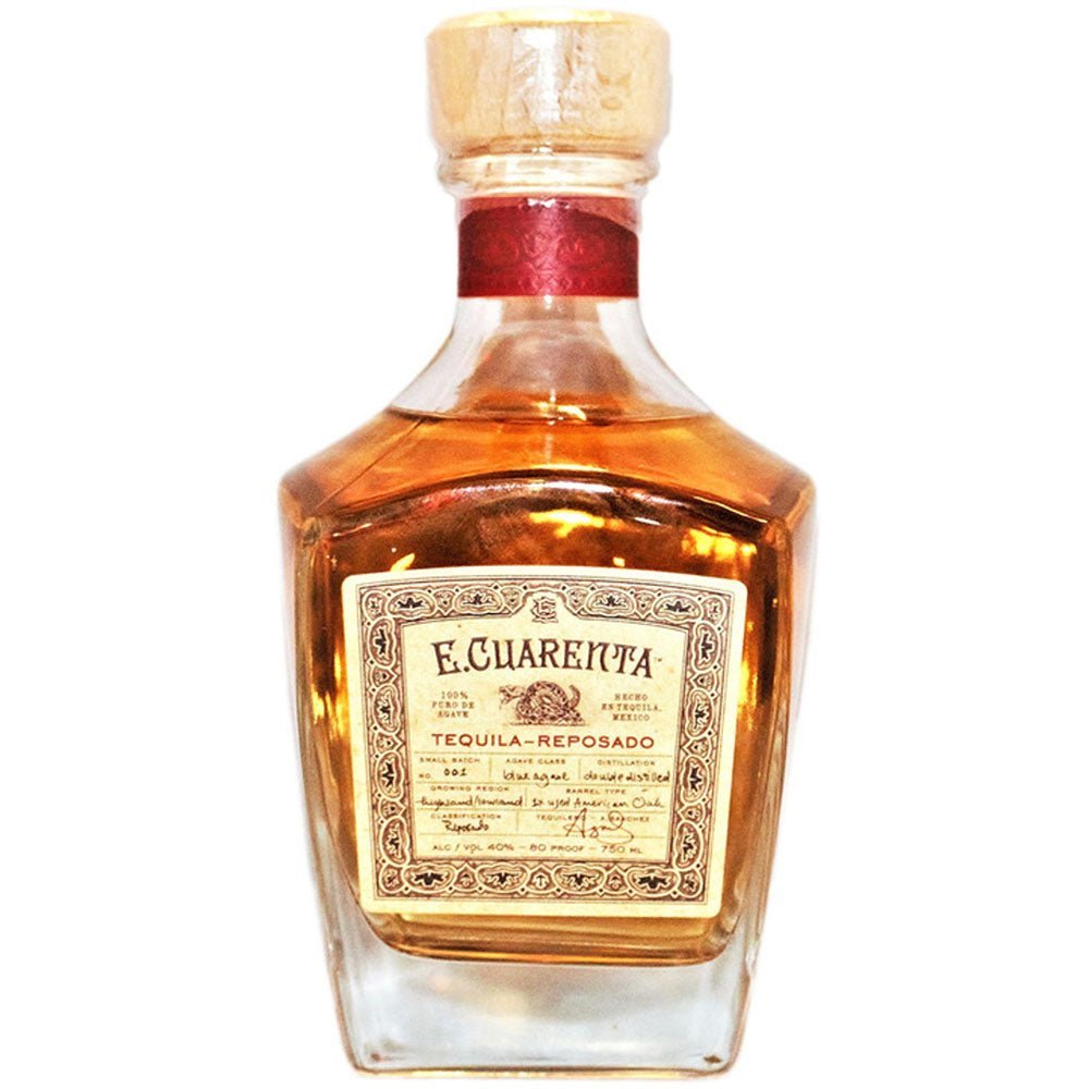 E Cuarenta Reposado Tequila - LiquorToU