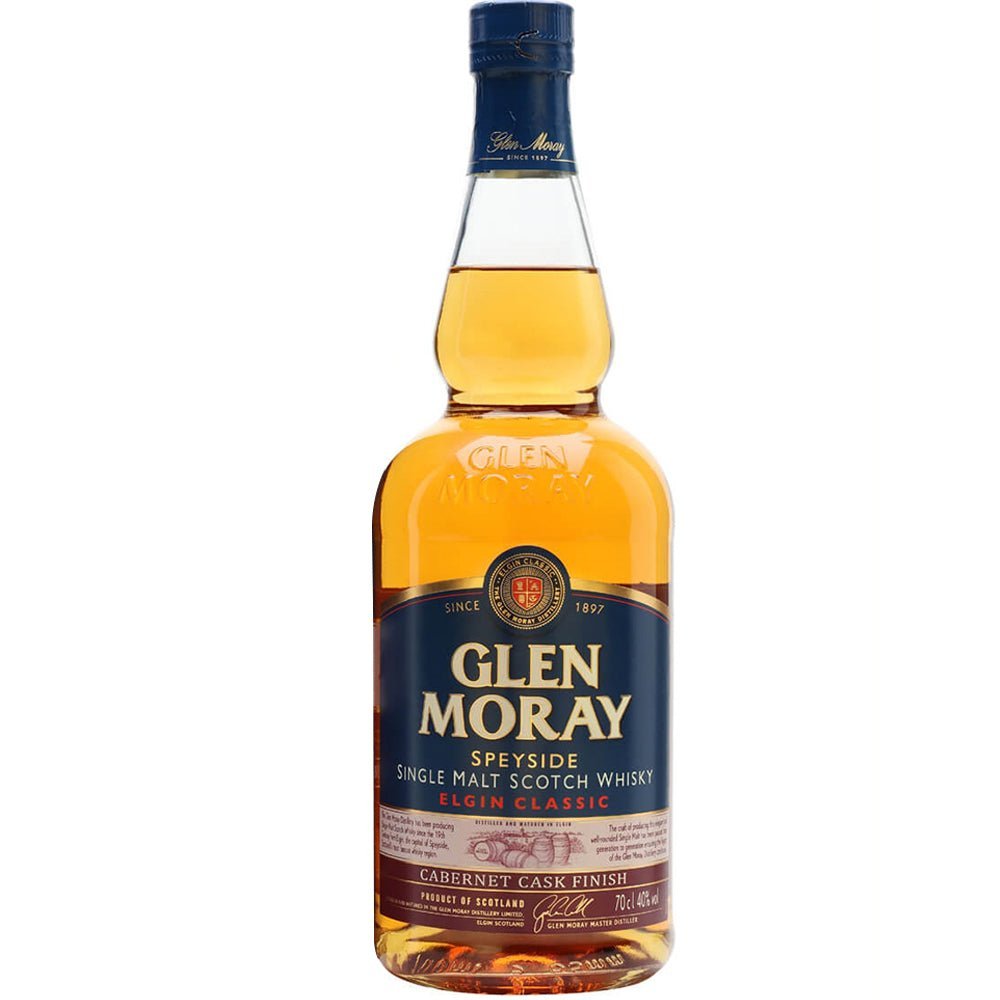 Glen Moray Cabernet Cask Single Malt Scotch Whiskey - LiquorToU