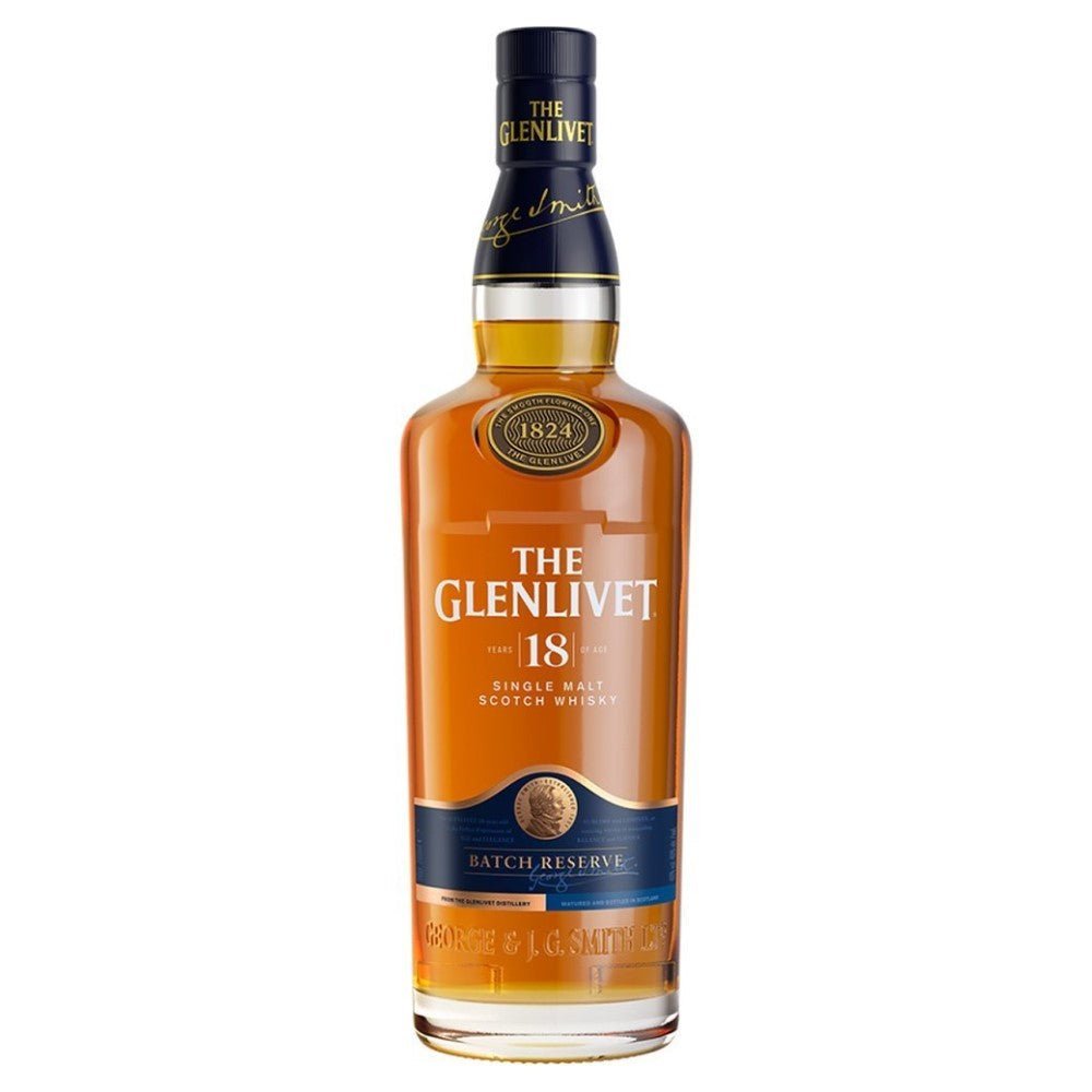 Glenlivet 18 Year Old Single Malt Scotch Whiskey - LiquorToU