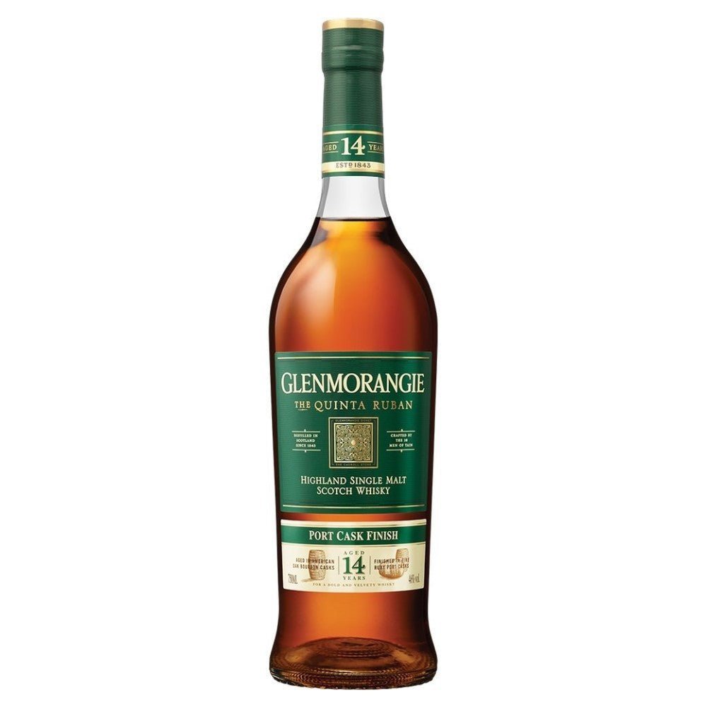 Glenmorangie 14 Year Old Port Cask Finish Quinta Ruban Scotch Whiskey - LiquorToU