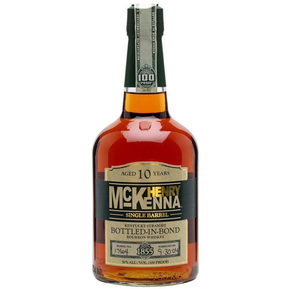 Henry McKenna Bottled In Bond 10 Yr. Kentucky Straight Bourbon Whiskey - LiquorToU