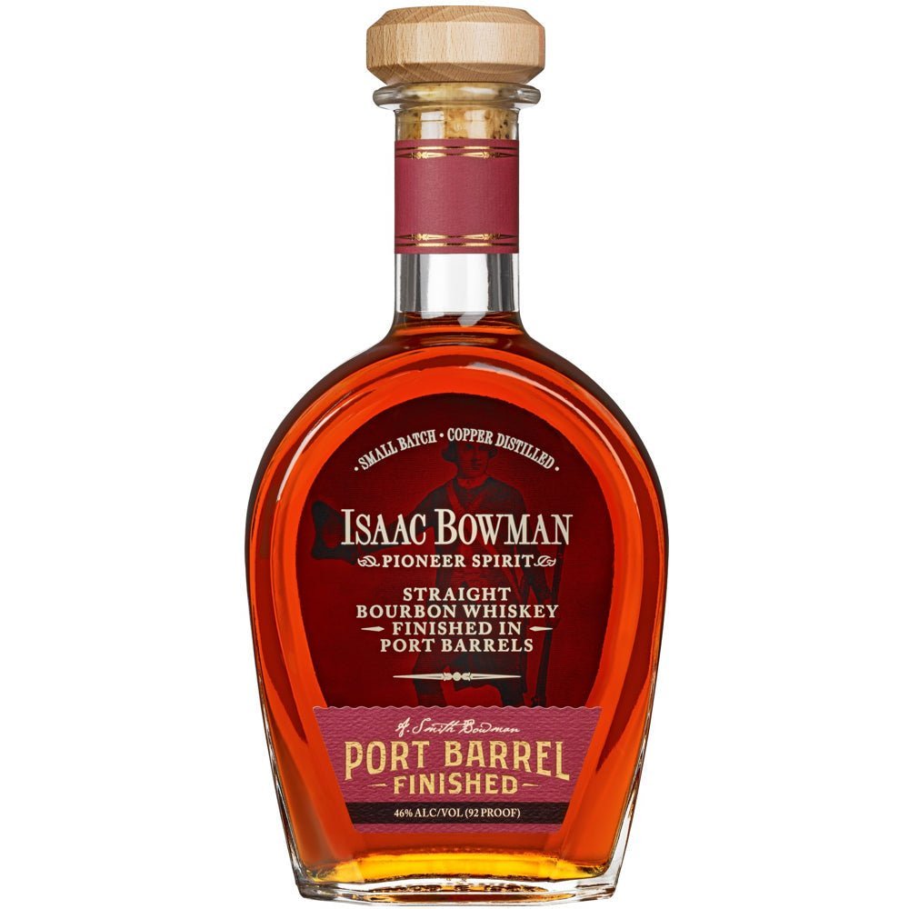Isaac Bowman Port Barrel Finished Virginia Straight Bourbon Whiskey - LiquorToU