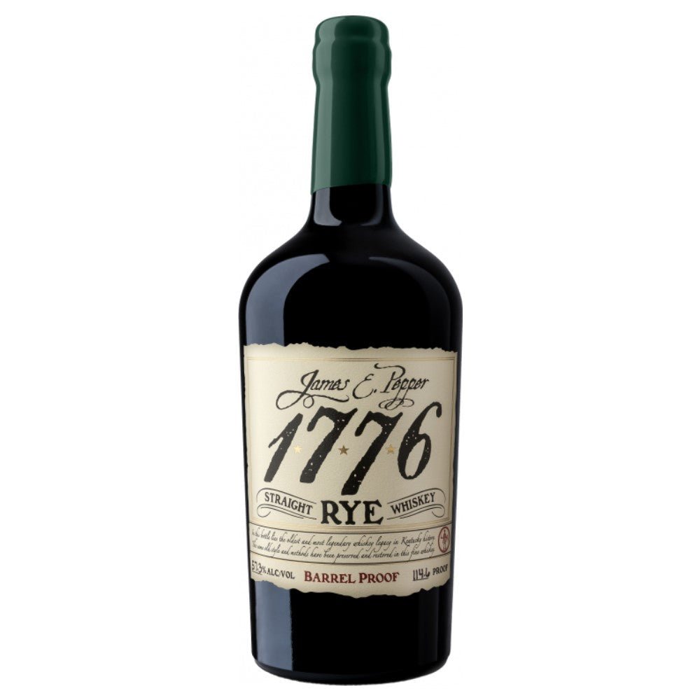 James E. Pepper 1776 Barrel Proof Straight Rye Whiskey - LiquorToU