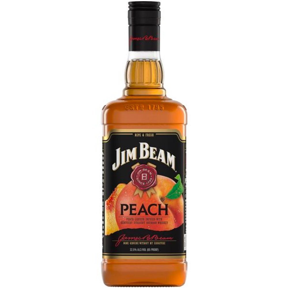 Jim Beam Peach Bourbon Whiskey - LiquorToU