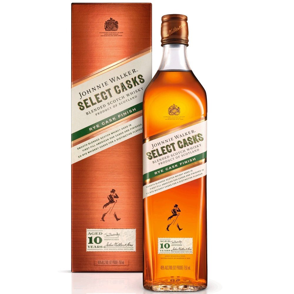 Johnnie Walker Select Casks Rye Cask Finish Blended Scotch Whisky - LiquorToU