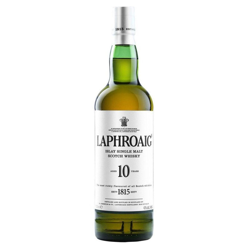 Laphroaig 10 Year Old Single Malt Scotch Whiskey - LiquorToU