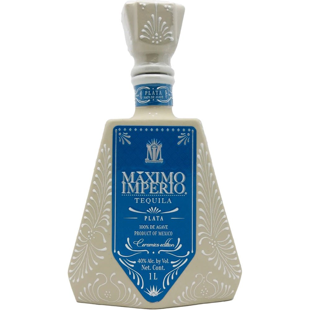 Maximo Imperio Plata Ceramic Bottle Tequila - LiquorToU