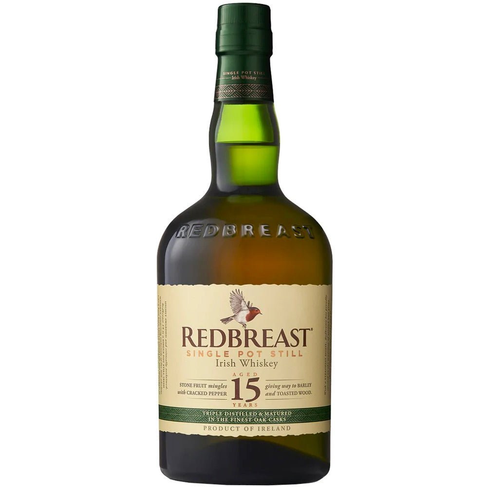 Redbreast 15 Year Old Single Pot Still Irish Whiskey - LiquorToU