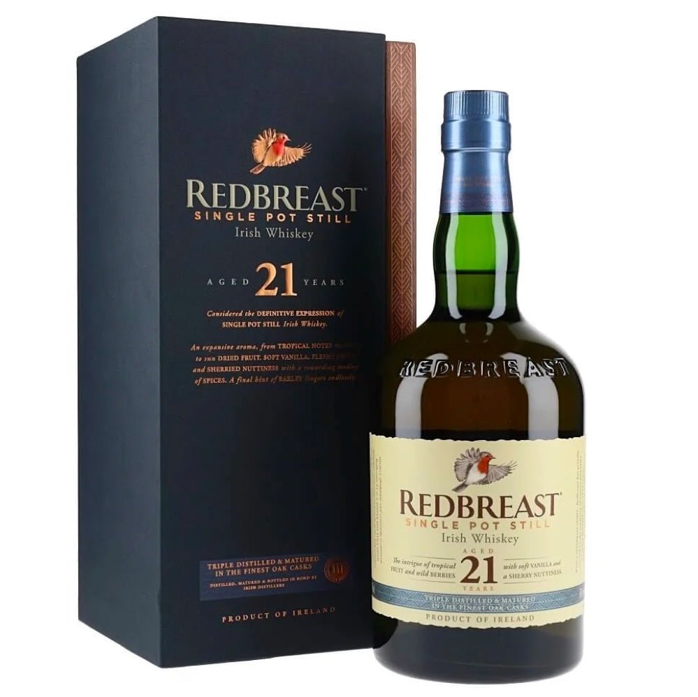 Redbreast 21 Year Old Single Pot Still Irish Whiskey - LiquorToU