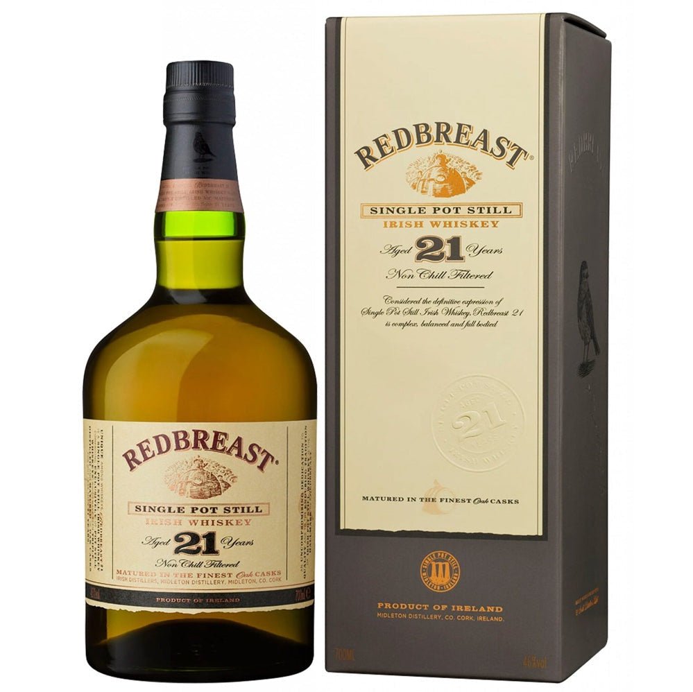 Redbreast 21 Year Old Single Pot Still Irish Whiskey - LiquorToU