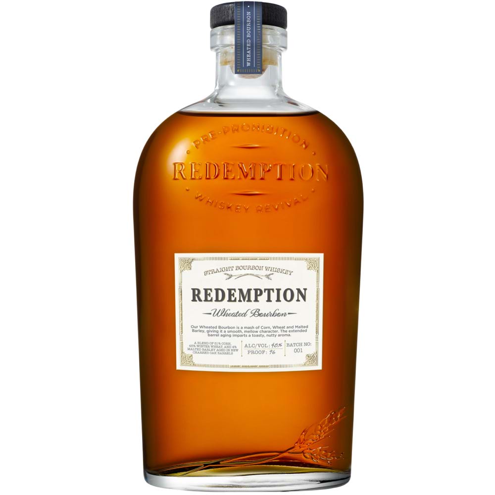 Redemption Wheated Bourbon Whiskey - LiquorToU