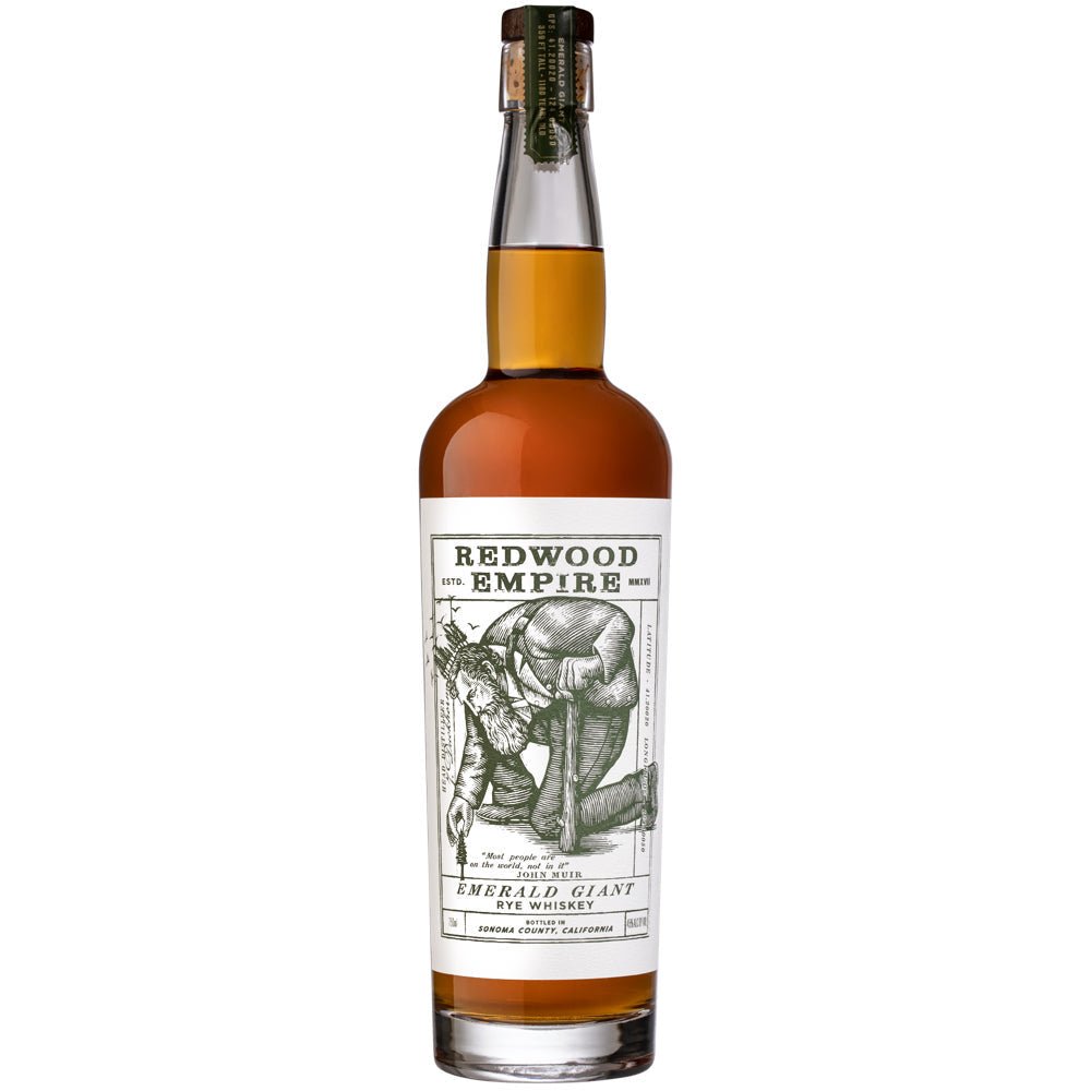 Redwood Empire Emerald Giant Rye Whiskey - LiquorToU