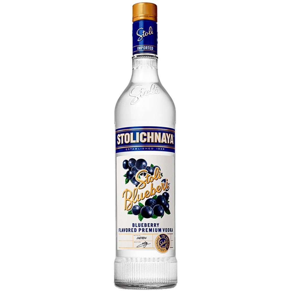 Stoli Blueberi Flavored Premium Vodka - LiquorToU