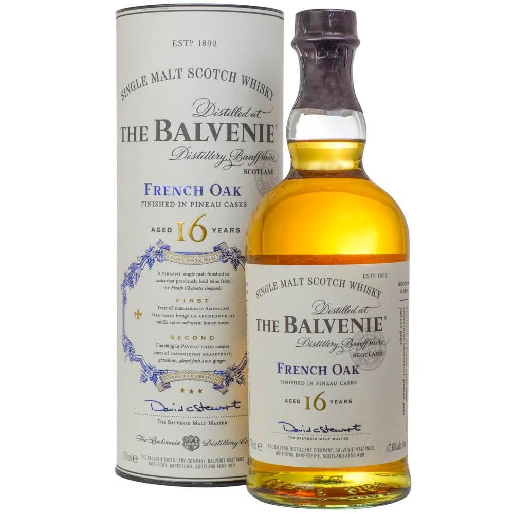 The Balvenie 16 Year French Oak Scotch Whisky - LiquorToU