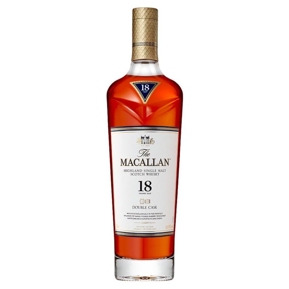 The Macallan Double Cask 18 Year Old Single Malt Scotch - LiquorToU