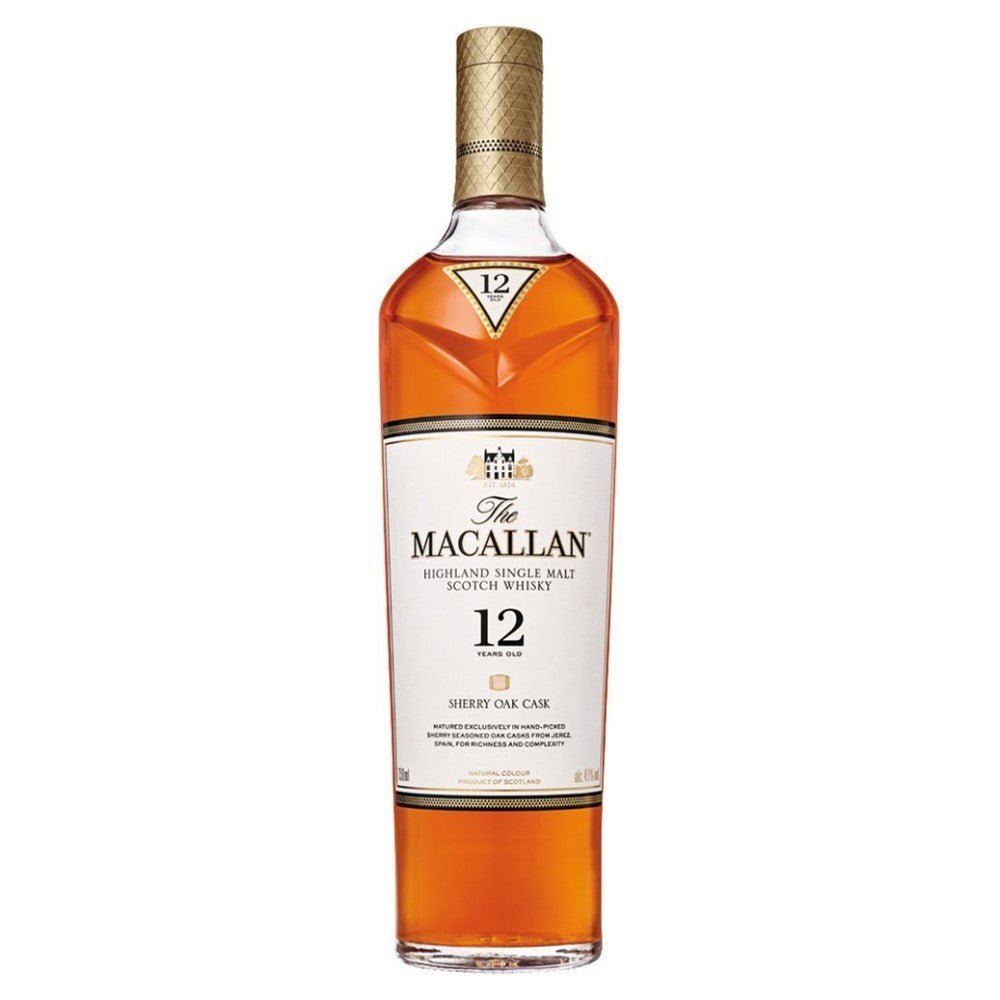 The Macallan Sherry Oak 12 Year Old Single Malt Scotch - LiquorToU