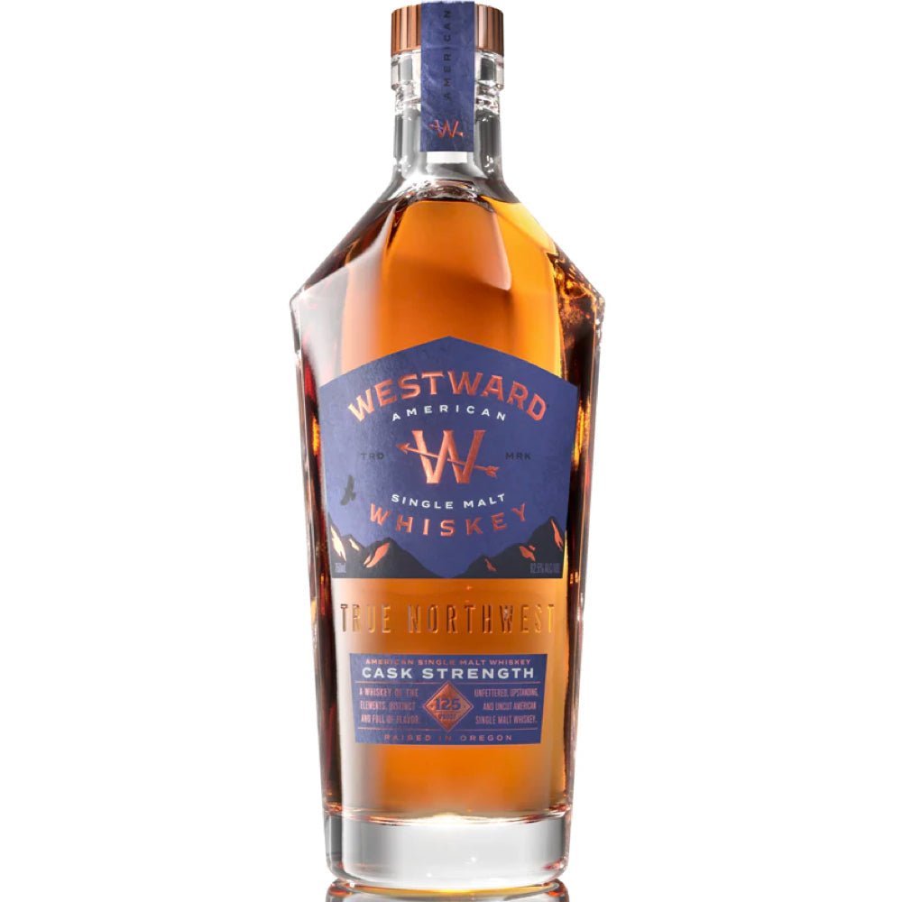 Westward American Cask Strength Single Malt Whiskey - LiquorToU