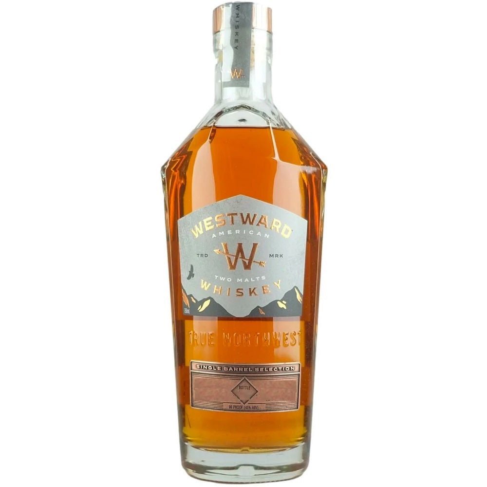 Westward American Two Malts Single Barrel Selection Whiskey Bottle 0862 - LiquorToU