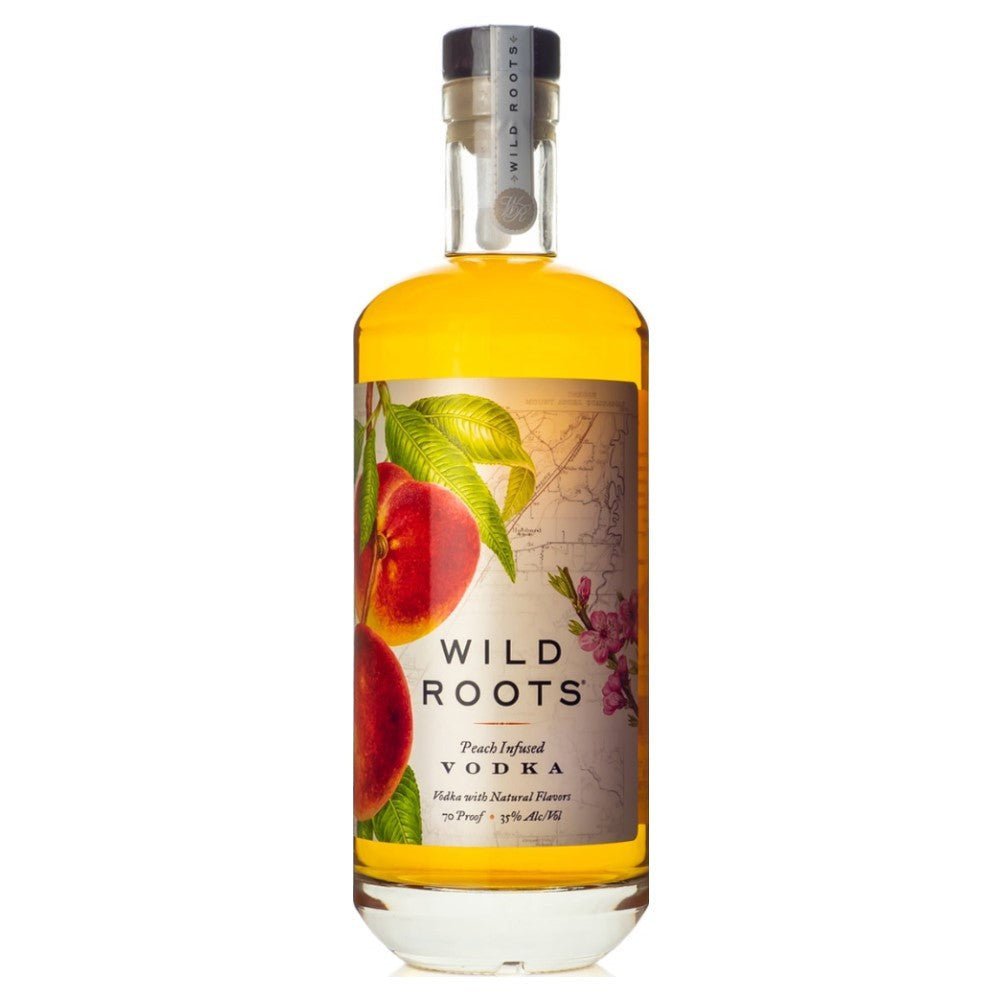 Wild Roots Peach Infused Vodka - LiquorToU